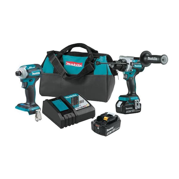 18V LXT Lithium-Ion Brushless Cordless Combo Kit 5.0 Ah (2-Piece)with 18-Volt LXT Lithium-Ion Compact Recipro Saw