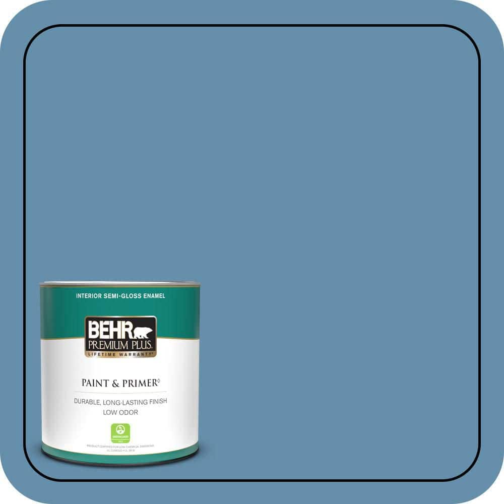 1 qt. #S500-5 Treasure Map Semi-Gloss Enamel Low Odor Interior Paint & Primer price history on PriceWatchPro