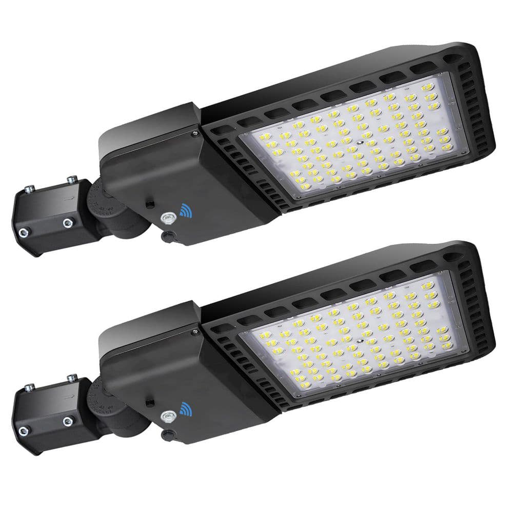 1500-Watt Equivalence Integrated LED Bronze 300W Parking Lot Area Lights,5000K White,39000 Lumens with Photocell,2-PACK price history on PriceWatchPro