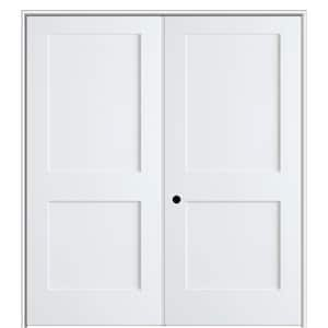 MMI Door Shaker Flat Panel 36 in. x 80 in. Left Hand Active Solid Core ...