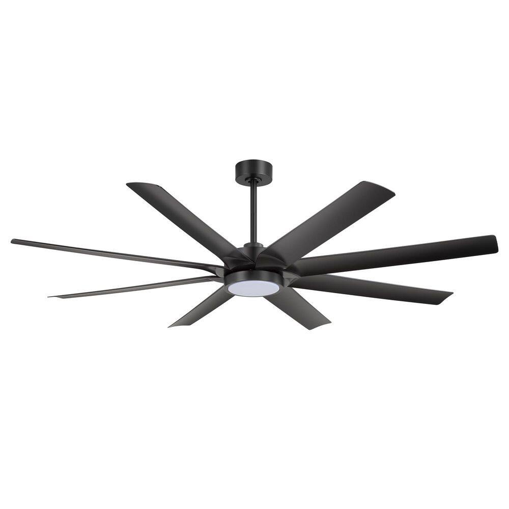 Wilder 6 ft. Integrated LED Indoor Black Ceiling Fans with Light and Remote Control Included price history on PriceWatchPro