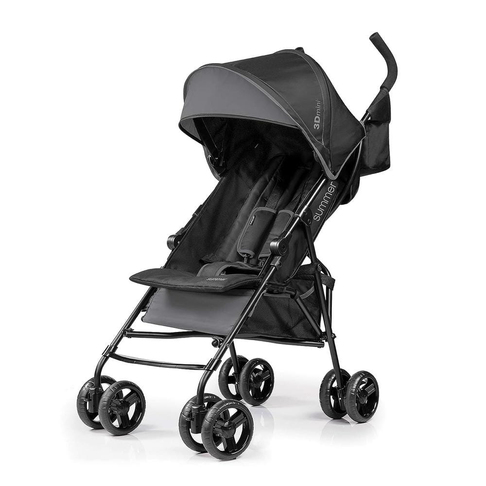 Summer Infant 3D Mini Stroller in Gray 32873 - The Home Depot