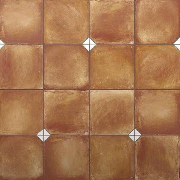 Sentier des Ocres Coin Green 7-7/8 in. x 7-7/8 in. Porcelain Floor and Wall Tile (7.2 square feet /Case)