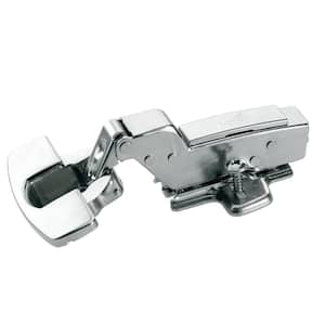 Frameless Soft Close Nickel Inset Cabinet Hinges (1-Pair)