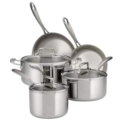 ZWILLING J.A. Henckels Spirit 10-Piece Stainless Steel Cookware Set  64090-001 - The Home Depot