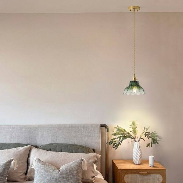 aiwen 40-Watt 8.19 in. 1-Light Vintage Pendant Light Industrial