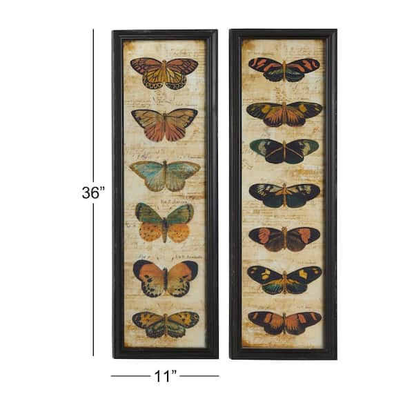 Shop Acrylic Art - Two Printed Mirror Butterfly Appliques Wall Art Decor -  Galeria Home Store