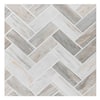 ACHIM Retro 12x12 Self Adhesive Vinyl Floor Tile - Stone Herringbone ...