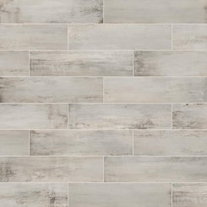 Serene Wood Light Grey 6 in. x 24 in. Porcelain Floor and Wall Tile (16 sq.ft./Case)