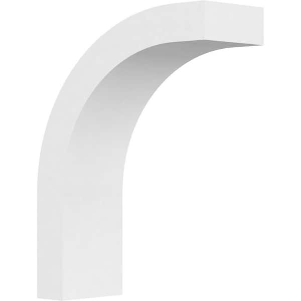 Ekena Millwork 5"W x 14"D x 18"H Standard Heritage Architectural Grade PVC Knee Brace