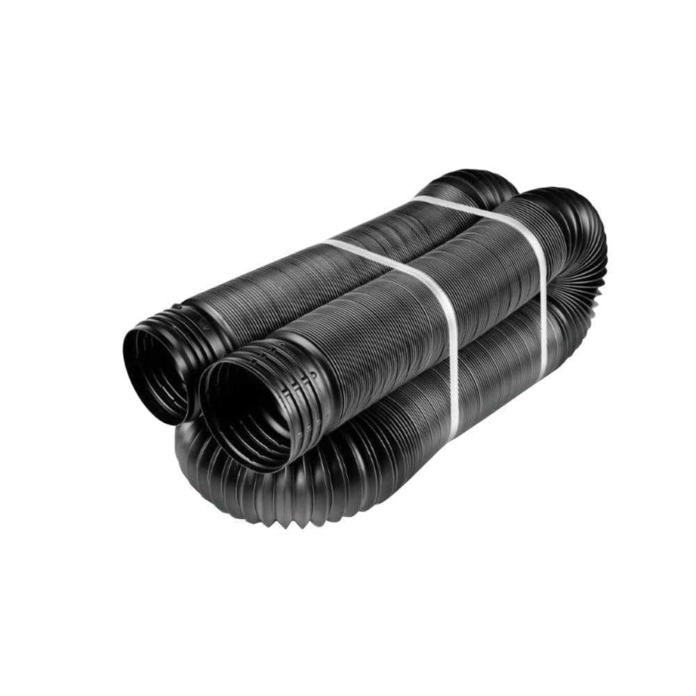 FLEX Drain 4 in. x 50 ft. Black Copolymer Solid Drain Pipe price history on PriceWatchPro
