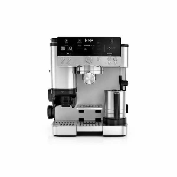Ninja 8-Cups Luxe Cafe Premier Series 3-in-1 Espresso Machine, Coffee and Cold Brew in Silver