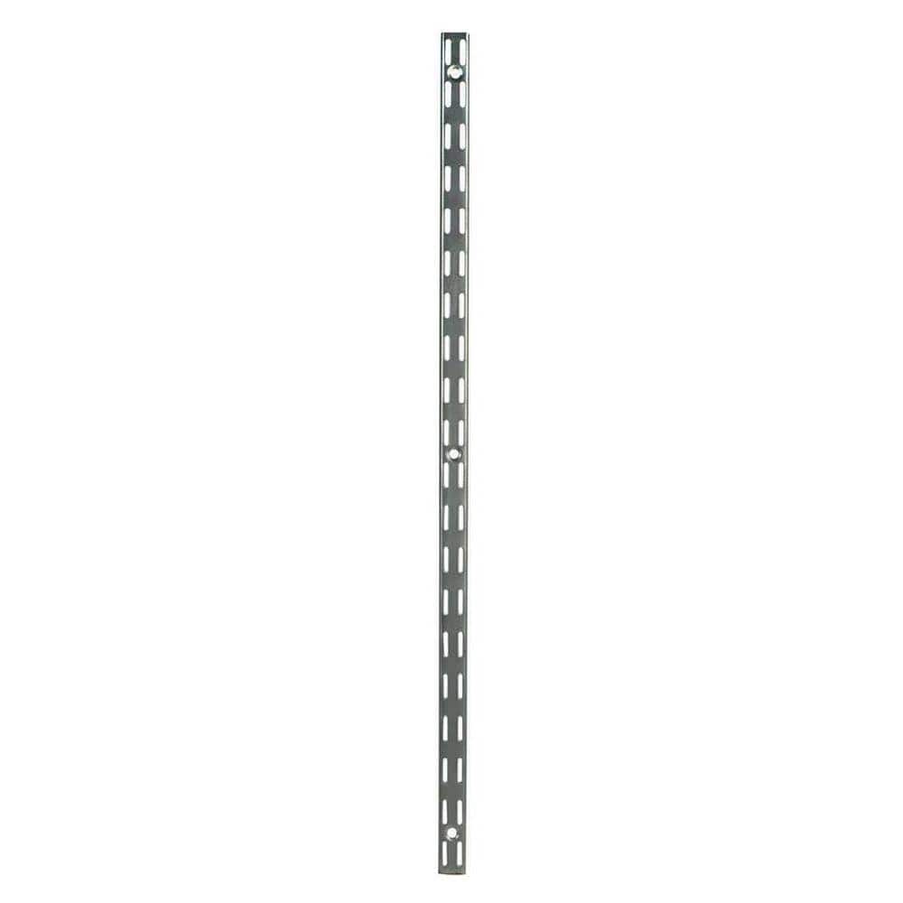 Steel Twin Track Upright, Track Shelving Home Depot