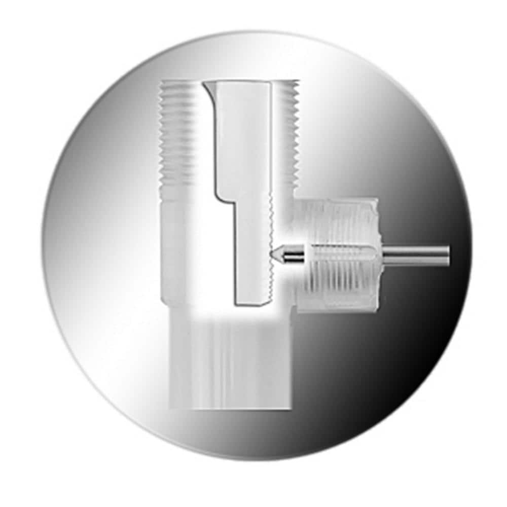 Chrome Pop-Up Drain Kit with Magnetic Stopper