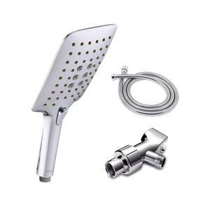 1-Handle 3-Spray Shower Faucet in Chrome (Valve Included)