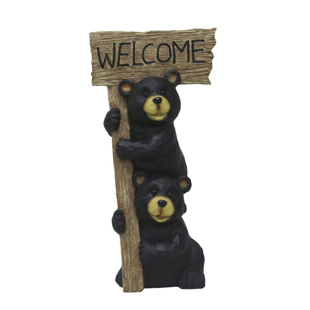 Stacking Bears with Welcome Sign for Garden or Home price history on PriceWatchPro