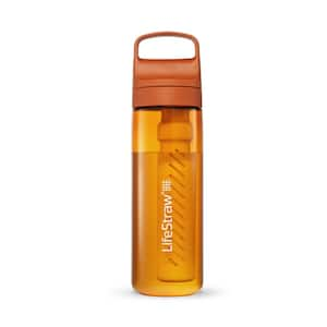 Go Series 22 oz. Water Filter Bottle, Kyoto Orange