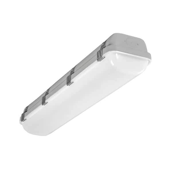 Sellado 2 ft. Vapor Tight 2600-3900 Lumens Integrated LED White Wraparound Light Adjustable CCT 120-277 Volt Dimmable