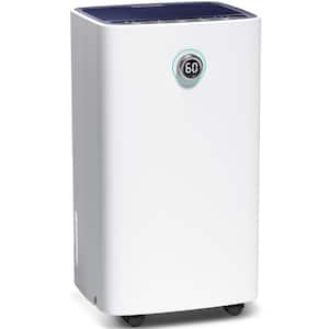 30 pt. 2,000 sq. ft. Dehumidifier in White with Bucket Storage, with Air Filter, 3-Operation Modes