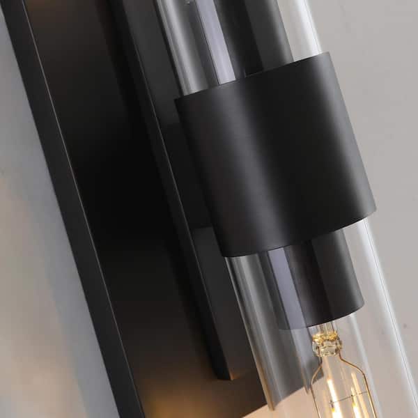 yuyu 専用 2点 YUYI 24.8 in. 2-Light Nickel Wall Sconce, Vanity light