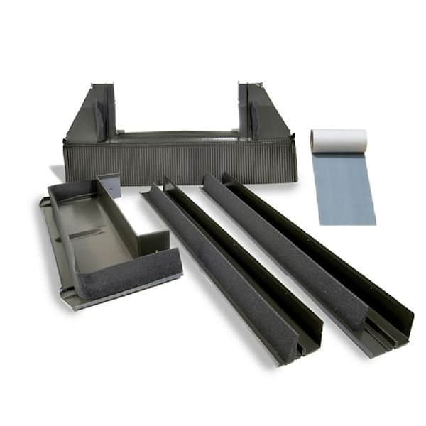 VELUX M02 High-Profile Tile Roof Flashing with Adhesive Underlayment for Deck Mount Skylight