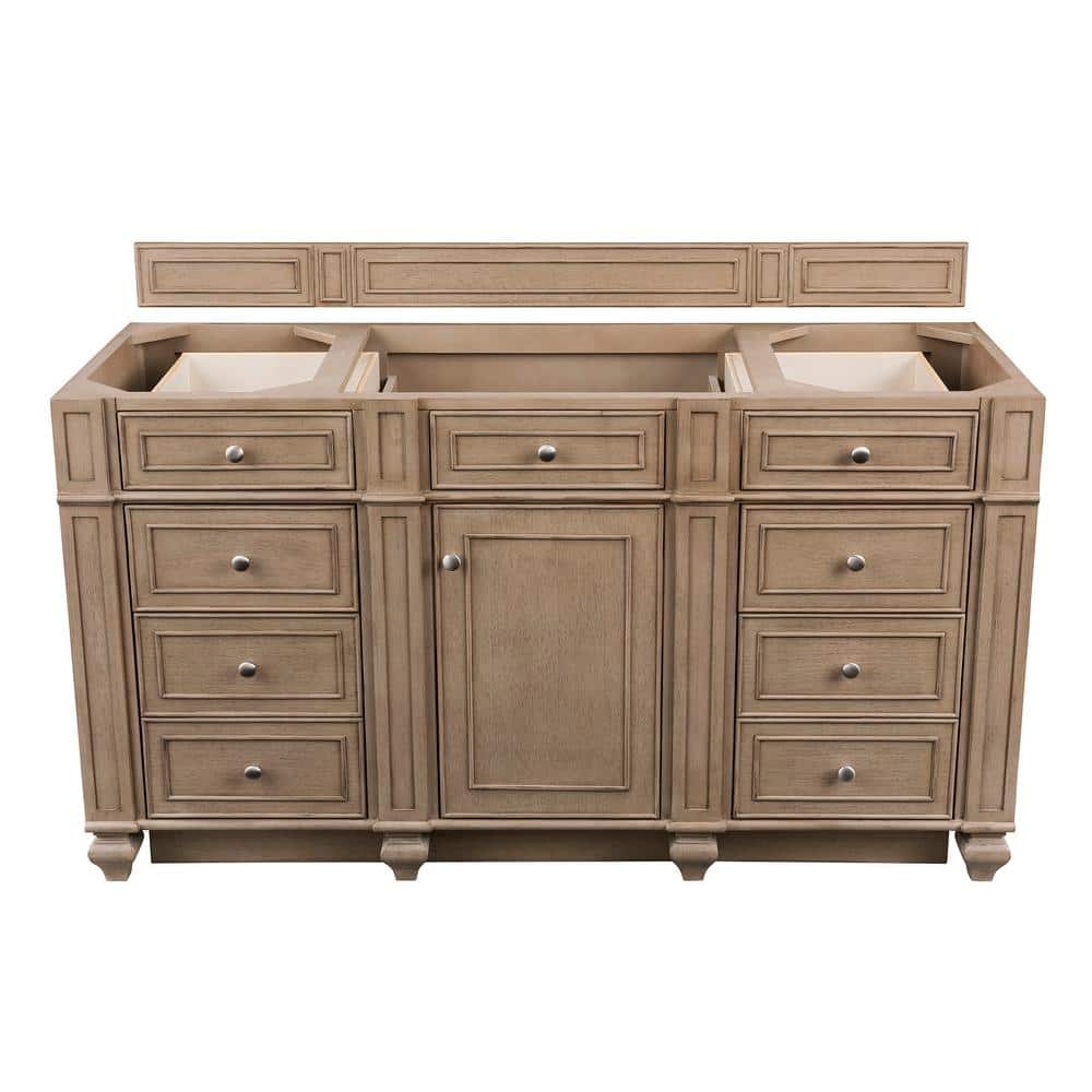 Bristol 60 in. W x 22.5 in.D x 32.8 in. H Bathroom Single Vanity Cabinet Wi