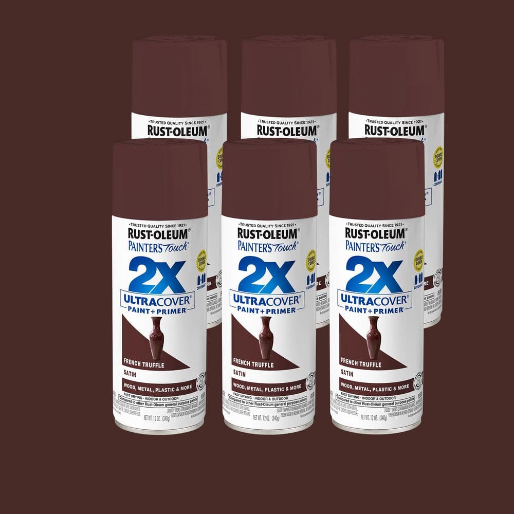 12 oz. Satin French Truffle General Purpose Spray Paint (Case of 6) price history on PriceWatchPro