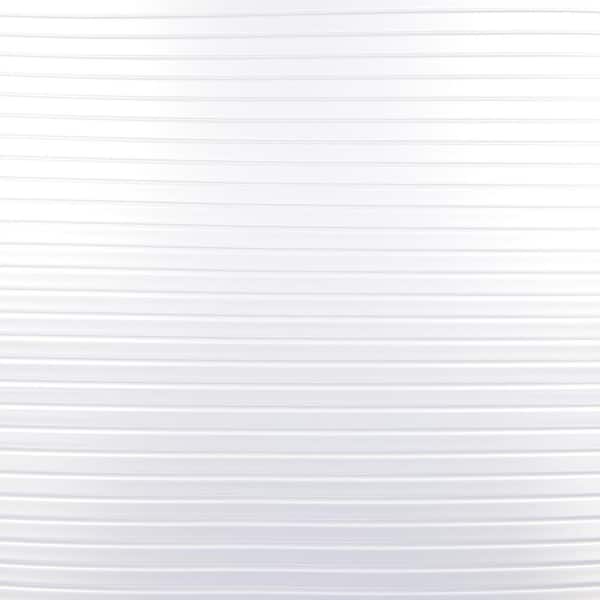 Con-Tact Duraliner Clear Ribbed 24 in. x 10 ft. Non-Adhesive Shelf