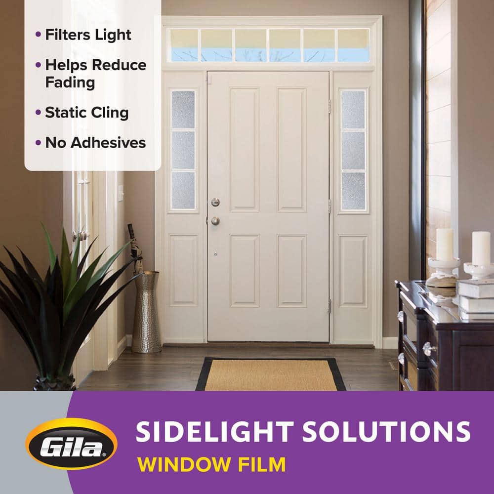 Frosted Glass Privacy Window Film 12in x 12in