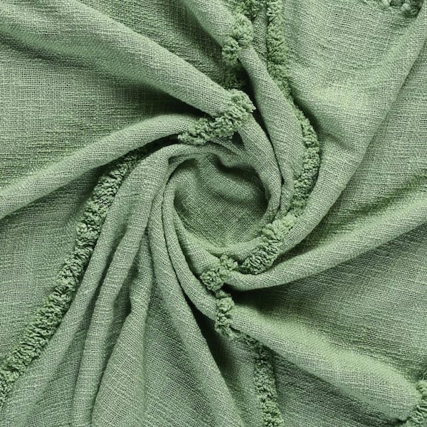 Light green online throw