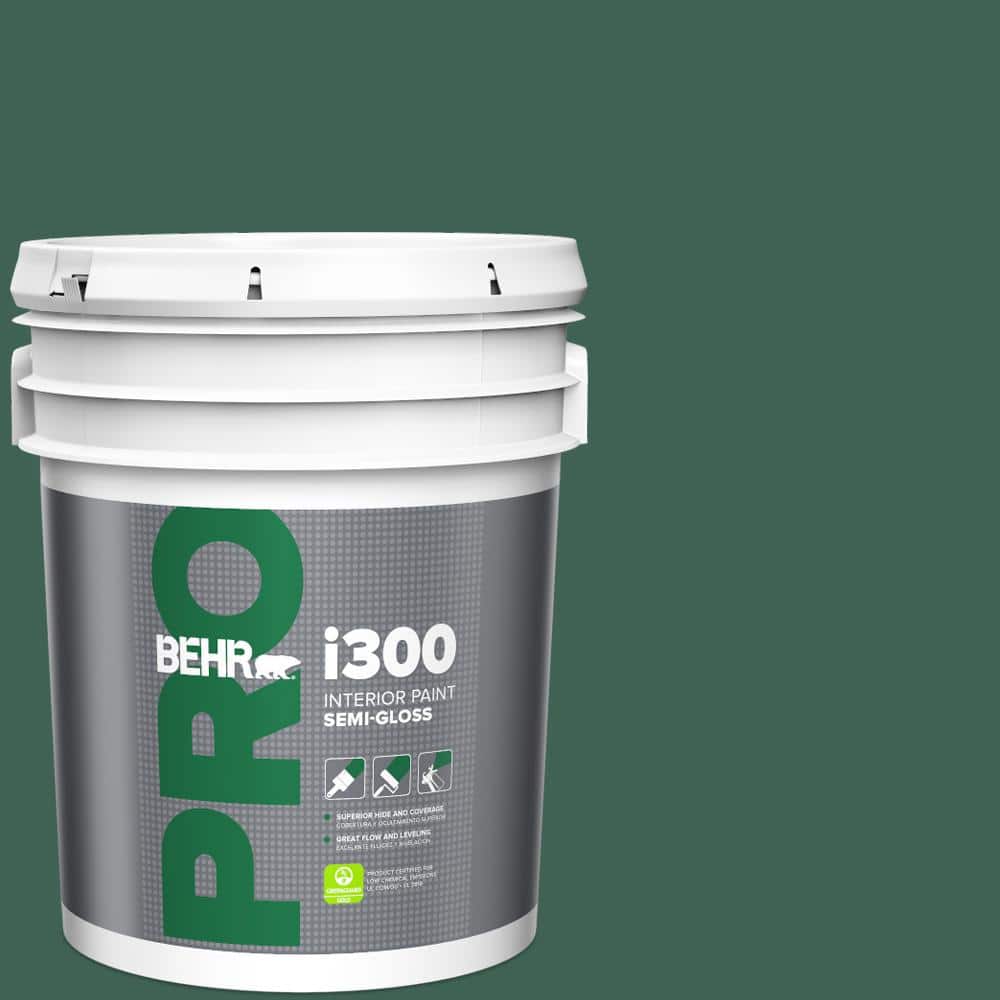5 gal. #M430-7 Green Agate Semi-Gloss Interior Paint price history on PriceWatchPro
