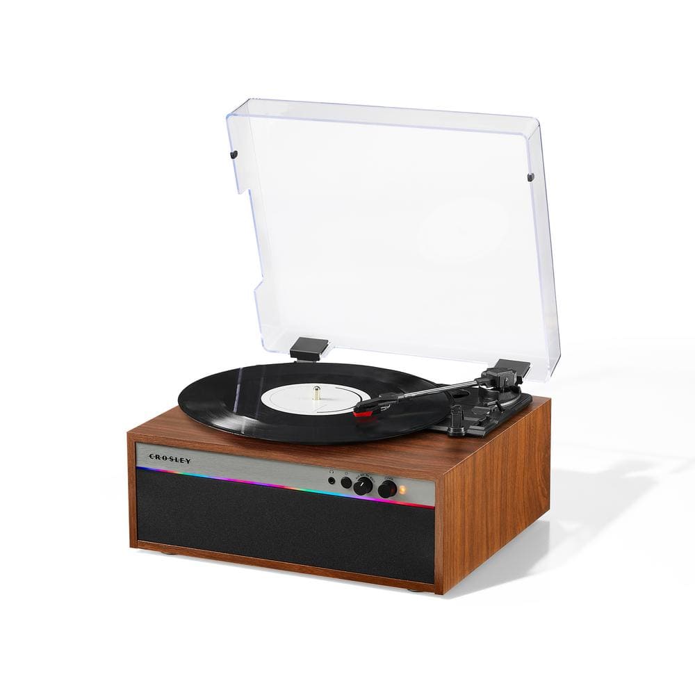 Strobe Record Player in Walnut