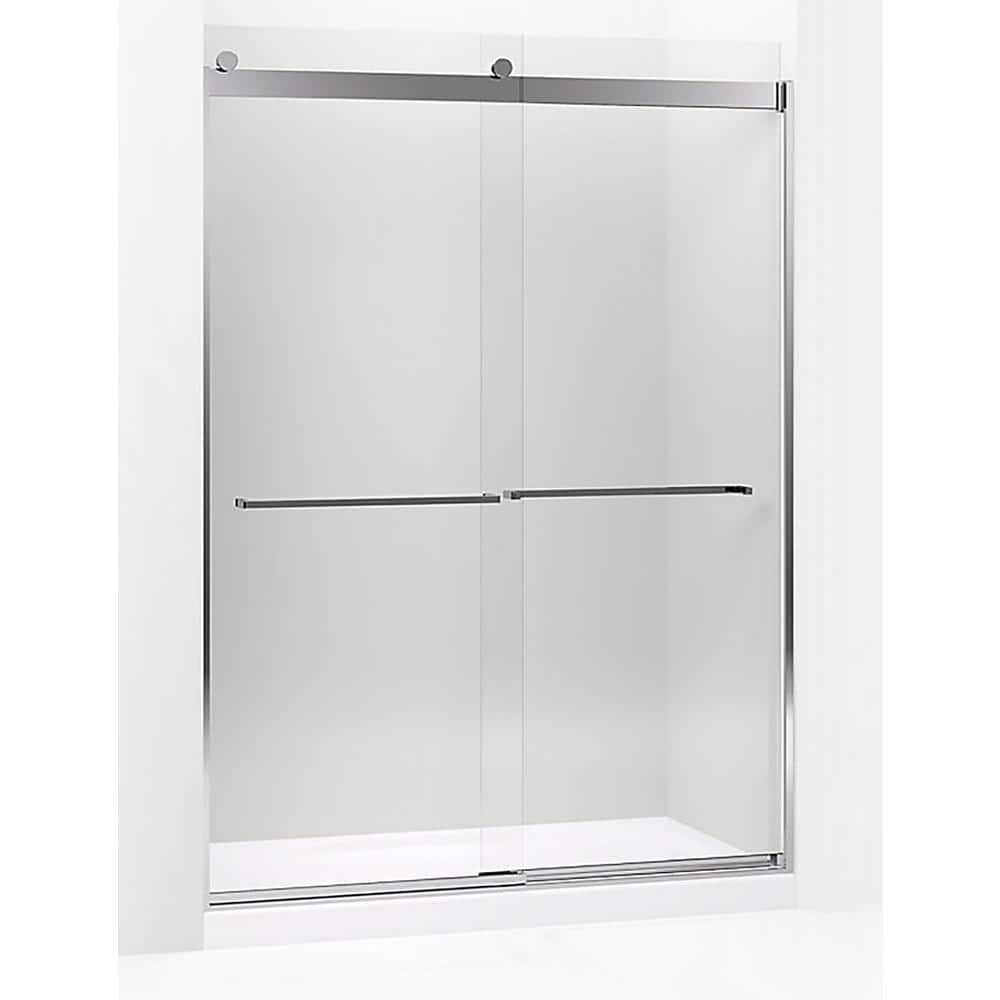 KOHLER Levity 59 625 In W X 82 In H Frameless Sliding Shower Door In   Kohler Alcove Shower Doors K 706168 L Nx 64 1000 