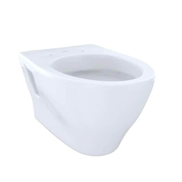 TOTO Aquia Wall-Hung Elongated Toilet Bowl Only in Cotton White