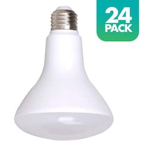 65-Watt Equivalent R30 Dimmable Quick Install Contractor Pack LED Light Bulb in Soft White (24-Pack)