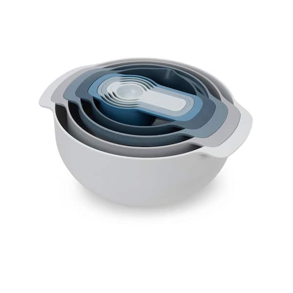 Nest 9-Piece Food Preparation Mixing Bowl Set