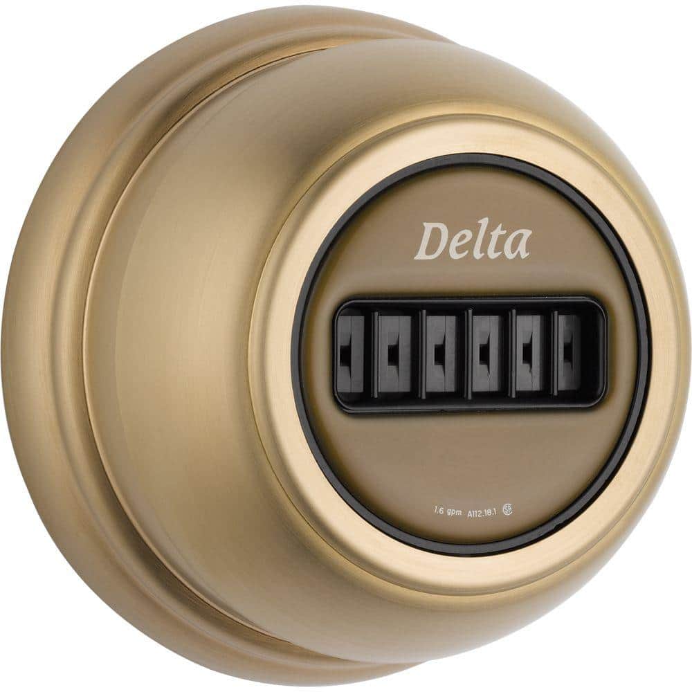 Delta Classic Body Spray/Body Jet Trim Kit Only in Champagne Bronze with (Valve Not