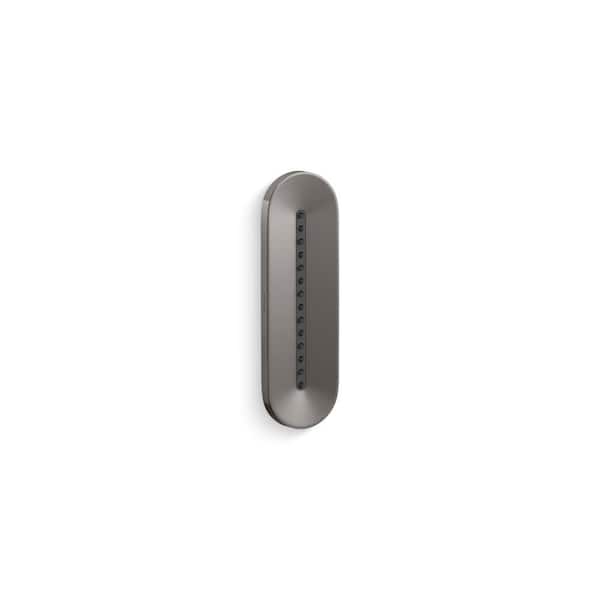 KOHLER Statement Oblong Vichy 2.5 GPM 1-Spray Body Spray in Vibrant Titanium