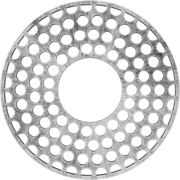 Ekena Millwork 3/4 in. x 24 in. x 24 in. Fink Architectural Grade PVC Pierced Ceiling Medallion