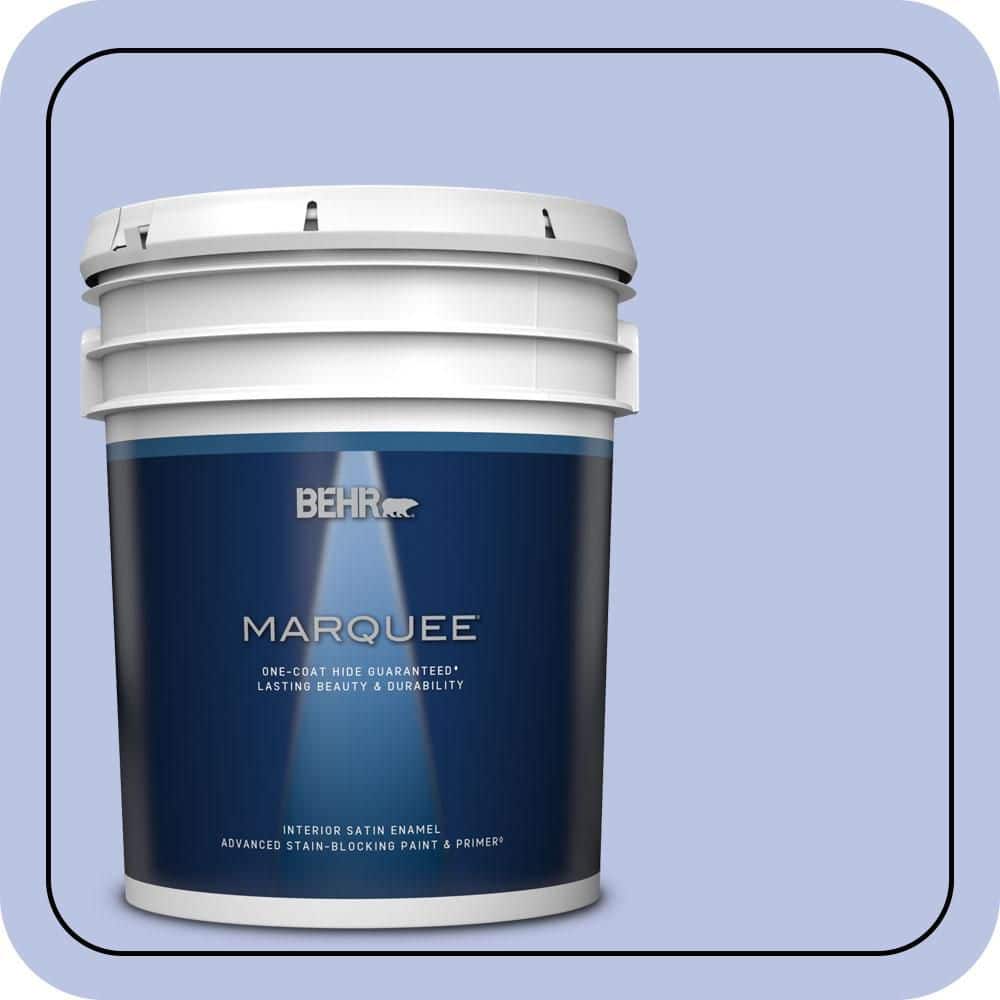 5 gal. #600A-3 California Lilac Satin Enamel Interior Paint & Primer price history on PriceWatchPro