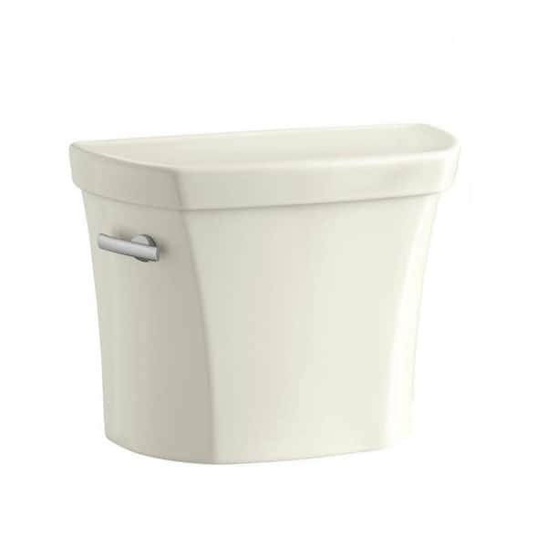 KOHLER Wellworth 1.6 GPF Single Flush Toilet Tank Only in. Biscuit