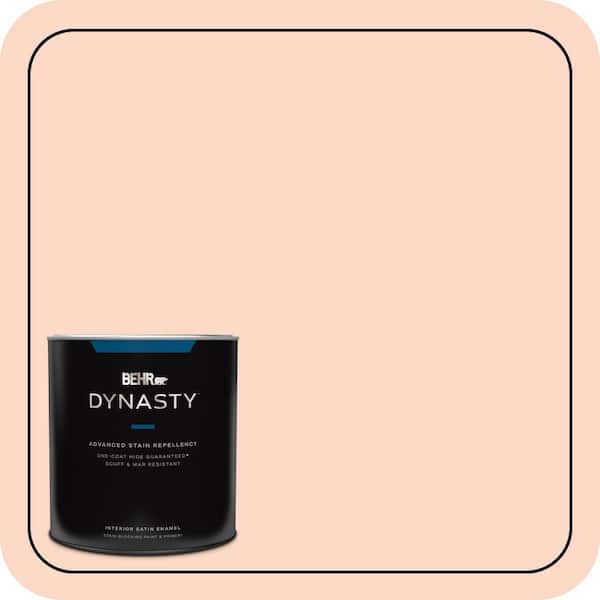 BEHR DYNASTY 1 qt. #240C-2 Heavenly Song Satin Enamel Interior Stain-Blocking Paint and Primer
