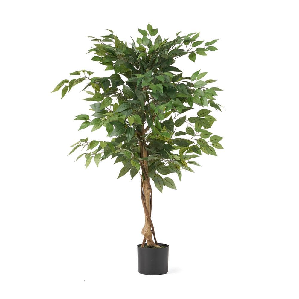 Murdock 4 ft. Green Artificial Ficus Tree