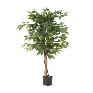Murdock 4 ft. Green Artificial Ficus Tree