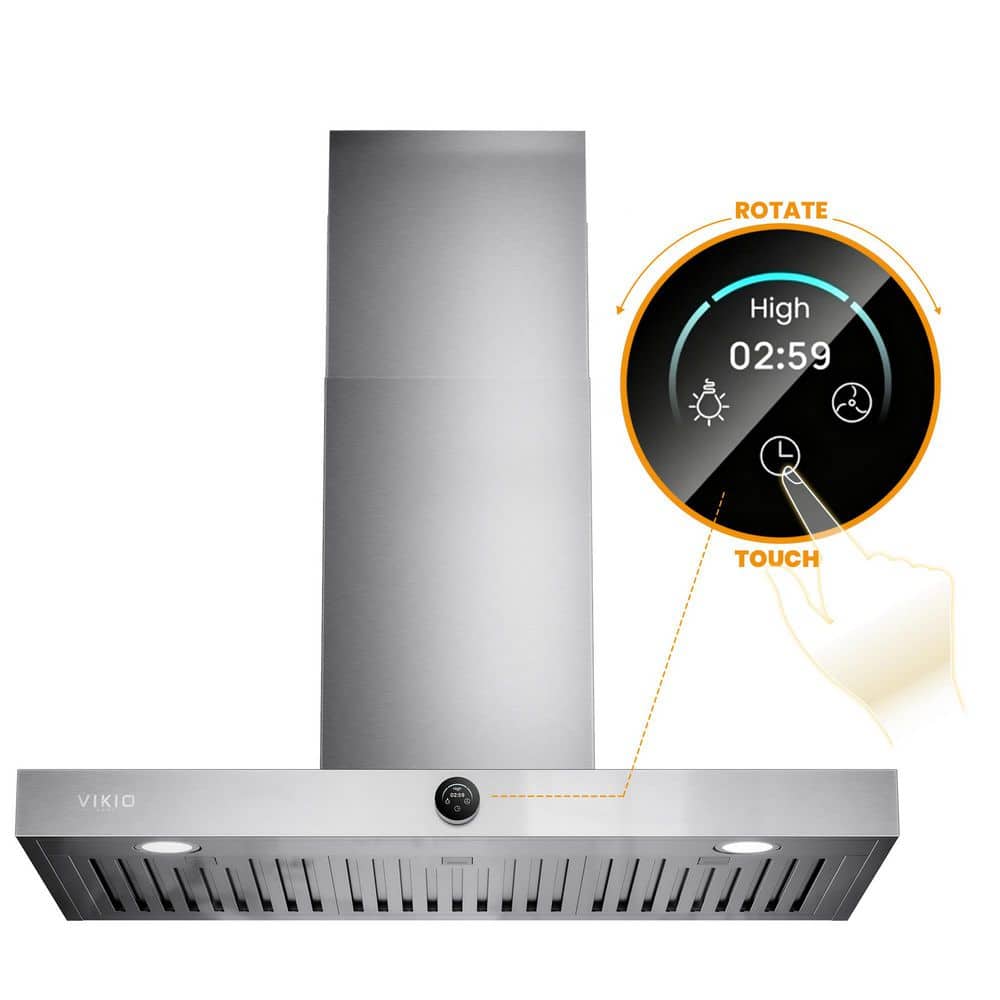 VIKIO 36 in. 600CFM Convertible Ducted to Ductless Wall Mount