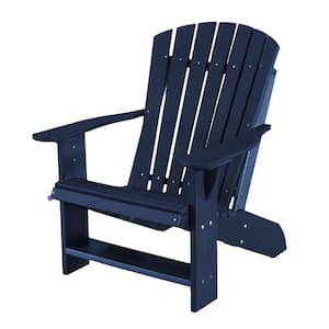 Heritage Patriot Blue Plastic Outdoor Adirondack Chair