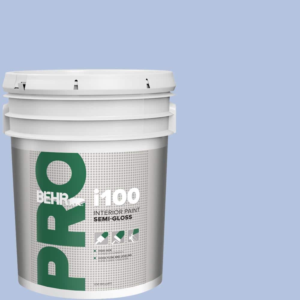 5 gal. #600C-3 Periwinkle Bud Semi-Gloss Interior Paint price history on PriceWatchPro