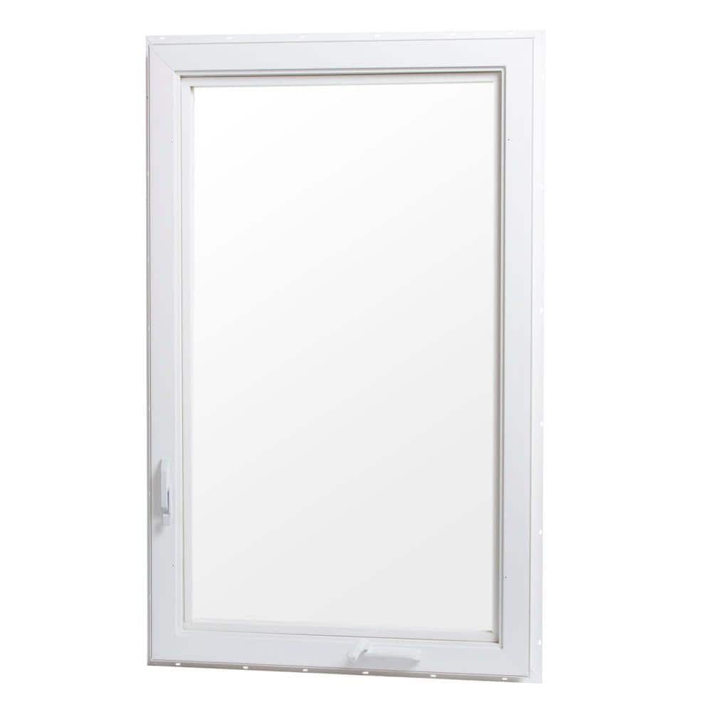 TAFCO WINDOWS 24 In. X 36 In. Right-Hand Vinyl Casement Window With ...