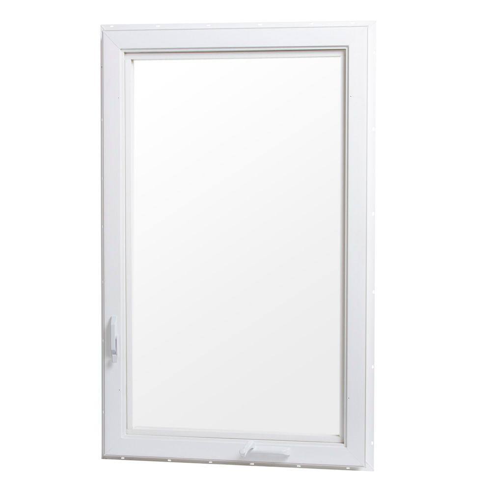 TAFCO WINDOWS 30 In. X 48 In. Right-Hand Vinyl Casement Window With ...