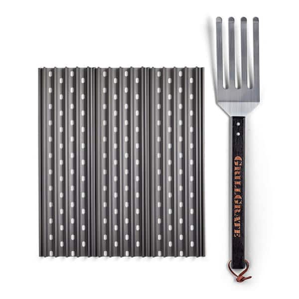 GrillGrate 17.375 in. x 15.375 in. Grill Grate Sear Station for the Traeger Silverton (3-Piece)